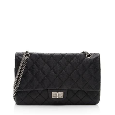 chanel reissue 227 caviar flap bag